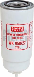 Mann-Filter WK 950/22 - Degvielas filtrs autodraugiem.lv