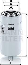 Mann-Filter WK 9041 x - Degvielas filtrs autodraugiem.lv