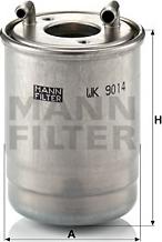 Mann-Filter WK 9014 z - Degvielas filtrs autodraugiem.lv