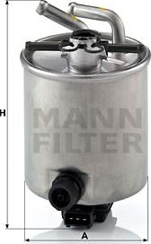 Mann-Filter WK 9011 - Degvielas filtrs autodraugiem.lv