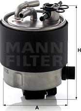 Mann-Filter WK 9026 - Degvielas filtrs autodraugiem.lv