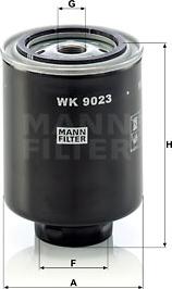 Mann-Filter WK 9023 z - Degvielas filtrs autodraugiem.lv