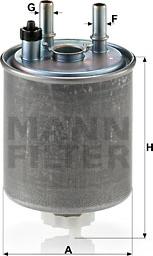 Mann-Filter WK 918/1 - Degvielas filtrs autodraugiem.lv