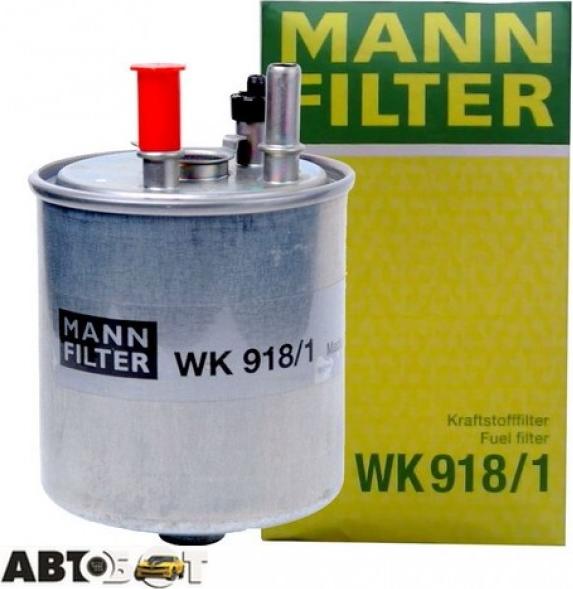 Mann-Filter WK 918 - Degvielas filtrs autodraugiem.lv
