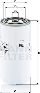 Mann-Filter WK 929 x - Degvielas filtrs autodraugiem.lv