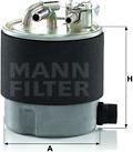 Mann-Filter WK 920/7 - Degvielas filtrs autodraugiem.lv