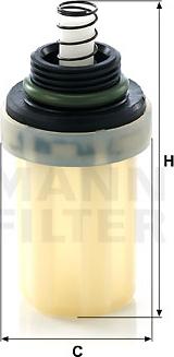 Mann-Filter WK 4001 - Degvielas filtrs autodraugiem.lv