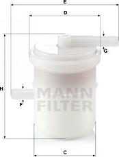 Mann-Filter WK 42/81 - Degvielas filtrs autodraugiem.lv