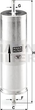 Mann-Filter WK 516 - Degvielas filtrs autodraugiem.lv