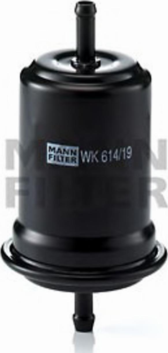 Mann-Filter WK 614/19 - Degvielas filtrs autodraugiem.lv