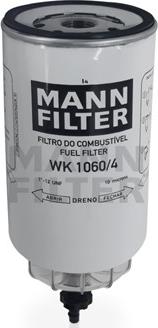 Mann-Filter WK 1060/4 - Degvielas filtrs autodraugiem.lv