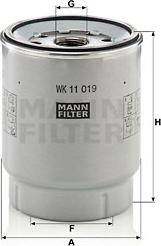 Mann-Filter WK 11 019 z - Degvielas filtrs autodraugiem.lv