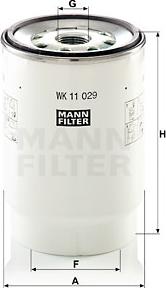 Mann-Filter WK 11 029 z - Degvielas filtrs autodraugiem.lv