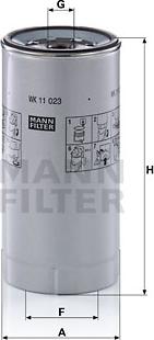 Mann-Filter WK 11 023 z - Degvielas filtrs autodraugiem.lv