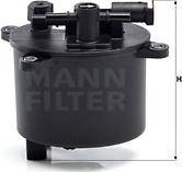 Mann-Filter WK 12 004 - Degvielas filtrs autodraugiem.lv