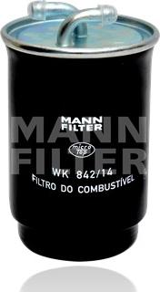 Mann-Filter WK 842/14 - Degvielas filtrs autodraugiem.lv