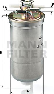 Mann-Filter WK 853/4 - Degvielas filtrs autodraugiem.lv