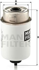 Mann-Filter WK 8015 - Degvielas filtrs autodraugiem.lv