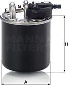 Mann-Filter WK 820/15 - Degvielas filtrs autodraugiem.lv