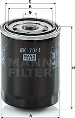 Mann-Filter WK 7041 - Degvielas filtrs autodraugiem.lv