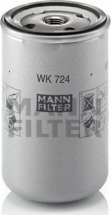 Mann-Filter WK 724 - Degvielas filtrs autodraugiem.lv