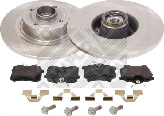 Mapco 47171 - Bremžu komplekts, Disku bremzes autodraugiem.lv