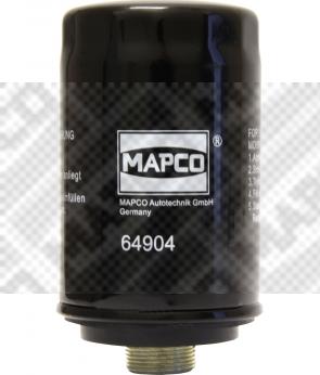 Mapco 64904 - Eļļas filtrs autodraugiem.lv