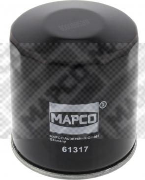 Mapco 61317 - Eļļas filtrs autodraugiem.lv
