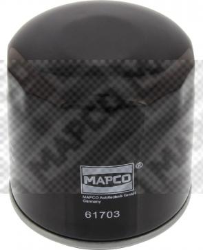 Mapco 61703 - Eļļas filtrs autodraugiem.lv
