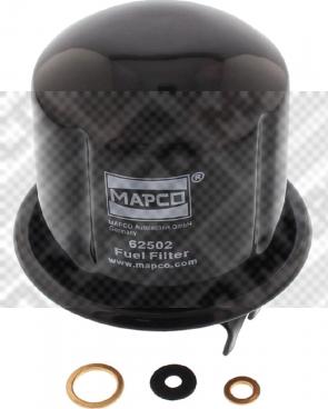 Mapco 62502 - Degvielas filtrs autodraugiem.lv