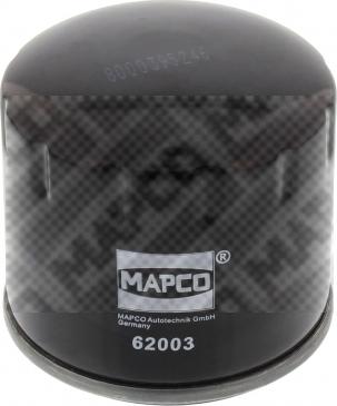 Mapco 62003 - Eļļas filtrs autodraugiem.lv