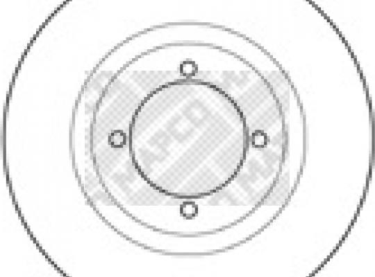 Mapco 15910 - Bremžu diski autodraugiem.lv