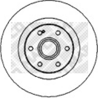 Mapco 15970 - Bremžu diski autodraugiem.lv