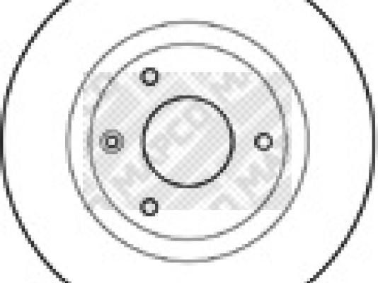 Mapco 15422 - Bremžu diski autodraugiem.lv