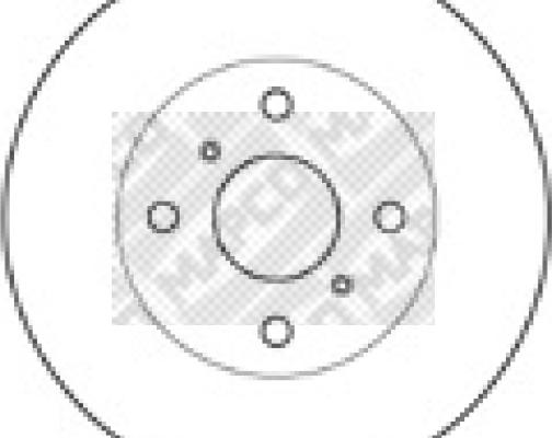 Mapco 15550 - Bremžu diski autodraugiem.lv