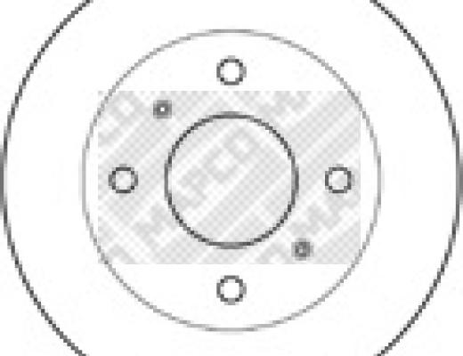 Mapco 15513 - Bremžu diski autodraugiem.lv