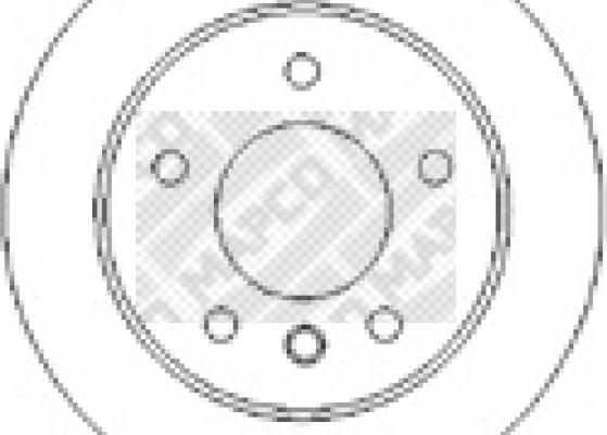 Mapco 15660 - Bremžu diski autodraugiem.lv