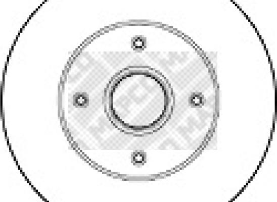 Mapco 15124 - Bremžu diski autodraugiem.lv