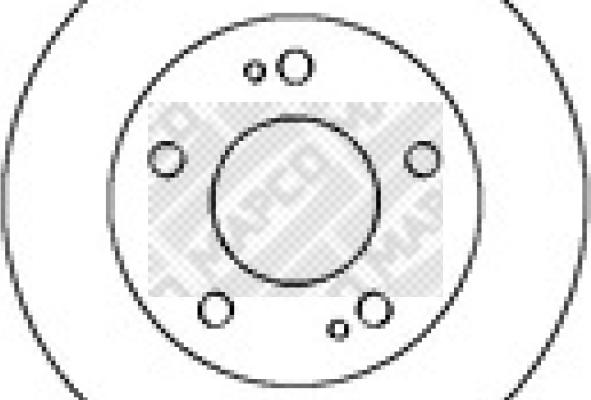 Mapco 15252 - Bremžu diski autodraugiem.lv