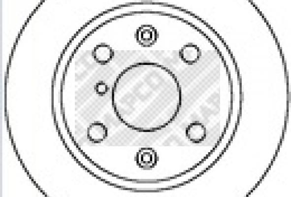 Mapco 15286 - Bremžu diski autodraugiem.lv