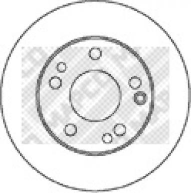 Mapco 15780 - Bremžu diski autodraugiem.lv