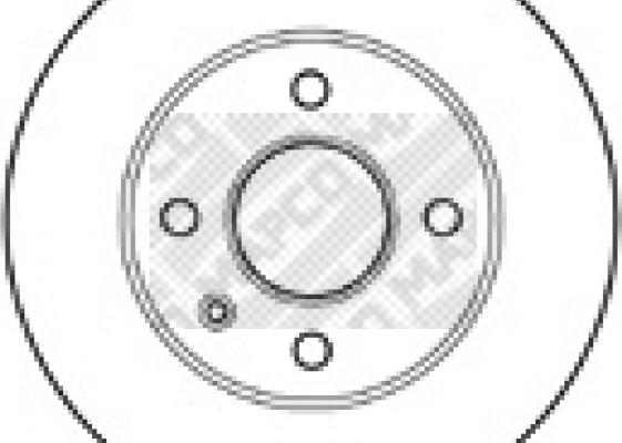 Mapco 15730 - Bremžu diski autodraugiem.lv