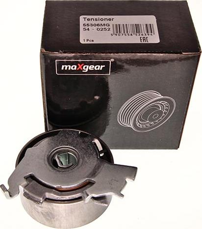 Maxgear 54-0252 - Spriegotājrullītis, Gāzu sadales mehānisma piedziņas siksna autodraugiem.lv
