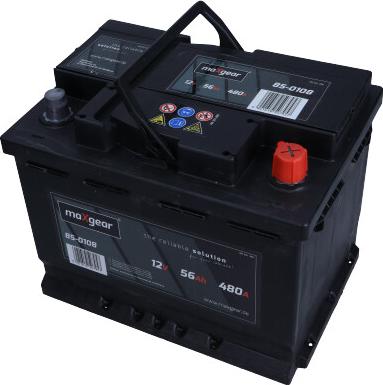 Maxgear 556400048 D722 - Startera akumulatoru baterija autodraugiem.lv