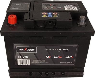 Maxgear 560127054 D722 - Startera akumulatoru baterija autodraugiem.lv