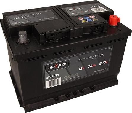 Maxgear 574104068 D722 - Startera akumulatoru baterija autodraugiem.lv