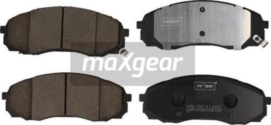 Maxgear 19-2901 - Bremžu uzliku kompl., Disku bremzes autodraugiem.lv