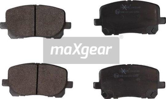 Maxgear 19-2148 - Bremžu uzliku kompl., Disku bremzes autodraugiem.lv