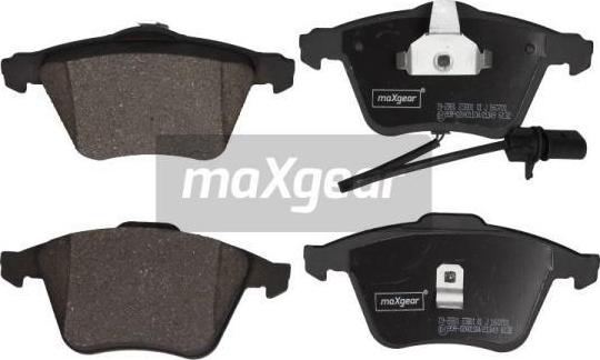 Maxgear 19-2881 - Bremžu uzliku kompl., Disku bremzes autodraugiem.lv