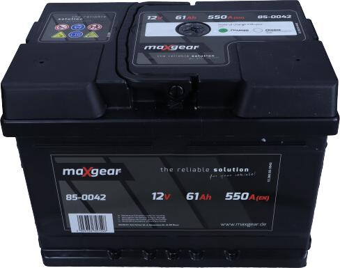 Maxgear 85-0042 - Startera akumulatoru baterija autodraugiem.lv